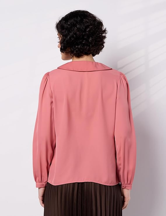 Symbol Premium Women's Collared Top