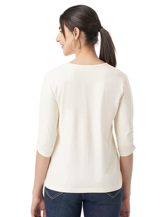 FYLTR Women's Soft Viscose Blend Knitted Top