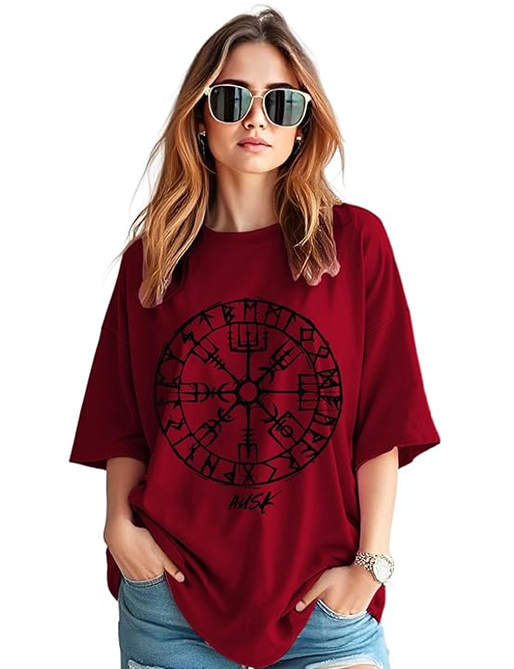 AUSK Womens Cotton T-Shirts || Oversized T Shirts