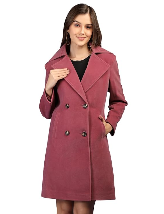 PLAGG Women Winter Long Length Overcoat