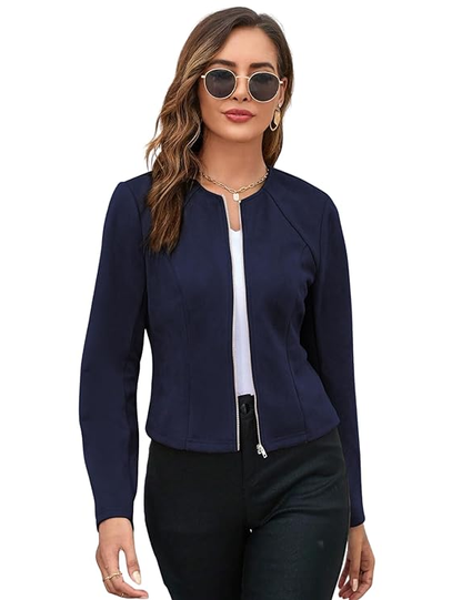 Streetwear Party Jacket with Trendy Loose Fit