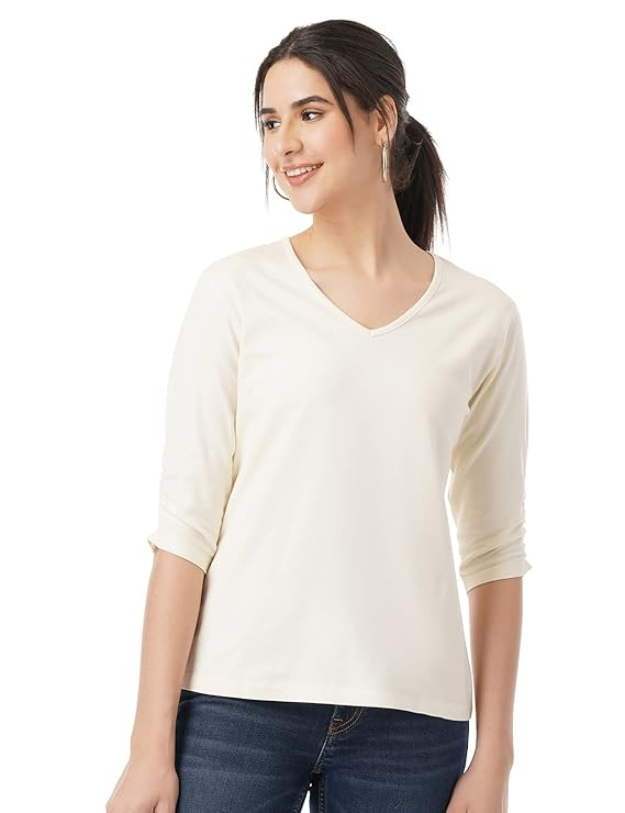 FYLTR Women's Soft Viscose Blend Knitted Top