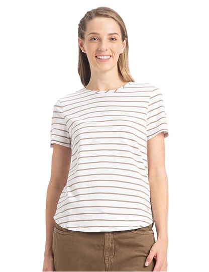 Fit Round Neck Half Sleeve T-Shirt