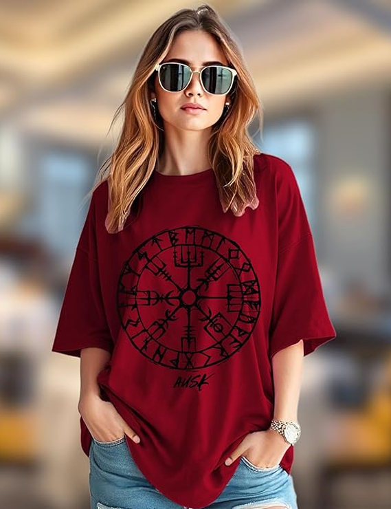 AUSK Womens Cotton T-Shirts || Oversized T Shirts