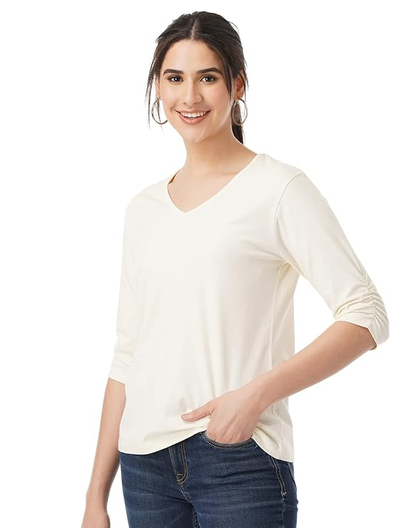 FYLTR Women's Soft Viscose Blend Knitted Top