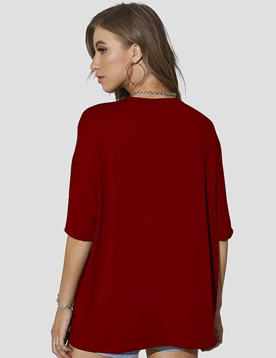 AUSK Womens Cotton T-Shirts || Oversized T Shirts