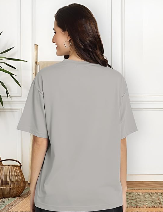 Graphic Front Printed Loose fit Womens Tshirt