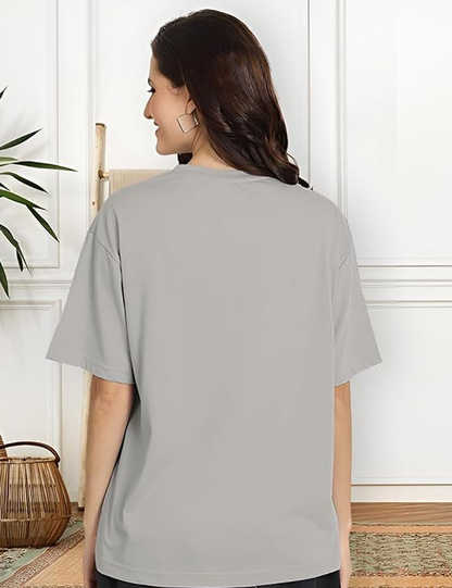 Graphic Front Printed Loose fit Womens Tshirt