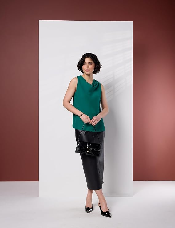 Women's Cowl Neck Top