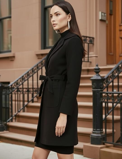 CHKOKKO Women Classic Long Winter Coat