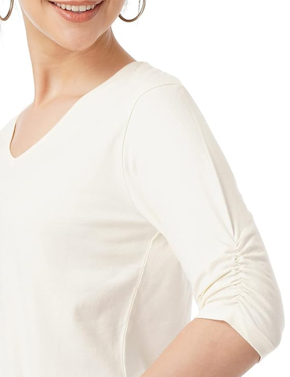 FYLTR Women's Soft Viscose Blend Knitted Top