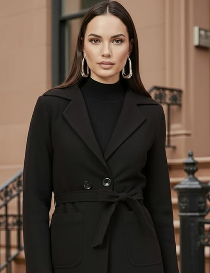 CHKOKKO Women Classic Long Winter Coat